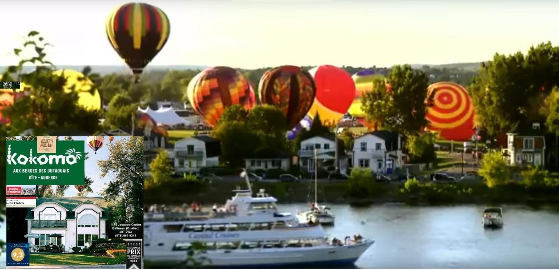 Kokomo Inn Bed And Breakfast Ottawa-Gatineau'S Only Tropical Riverfront B&B On The National Capital Cycling Pathway Route Verte #1 - For Adults Only - Chambre D'Hotes Tropical Aux Berges Des Outaouais Bnb #17542O Buitenkant foto