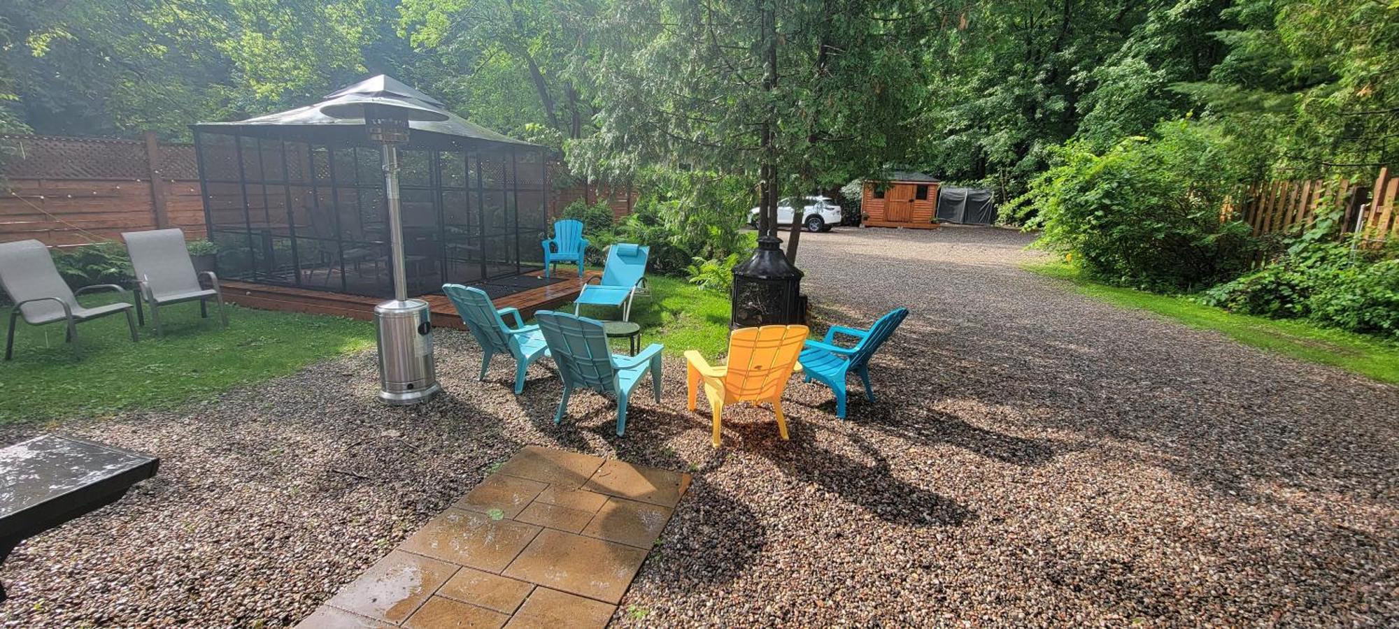 Kokomo Inn Bed And Breakfast Ottawa-Gatineau'S Only Tropical Riverfront B&B On The National Capital Cycling Pathway Route Verte #1 - For Adults Only - Chambre D'Hotes Tropical Aux Berges Des Outaouais Bnb #17542O Buitenkant foto
